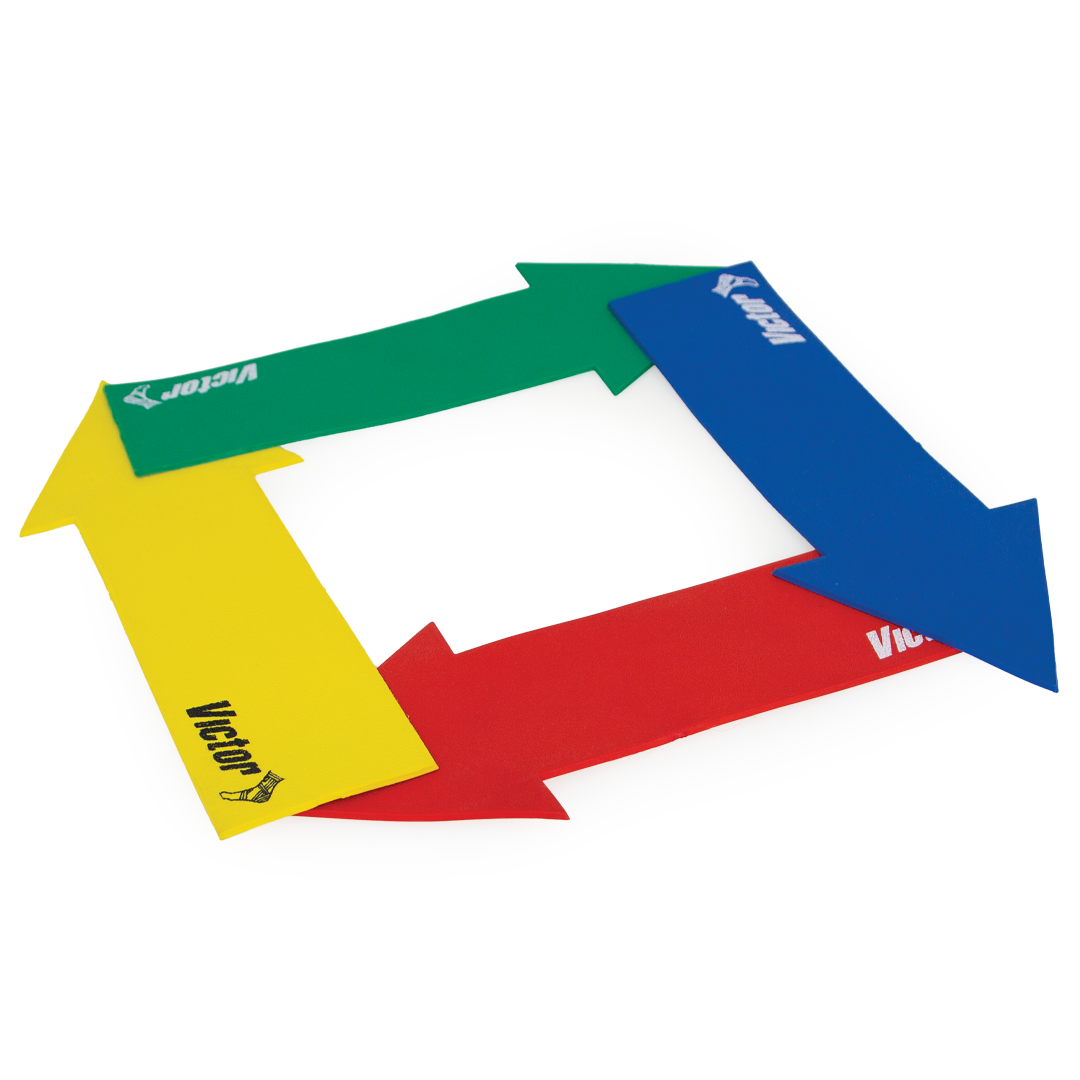 Floor Marker Arrow for Schools & Sports - Non-Slip Rubber