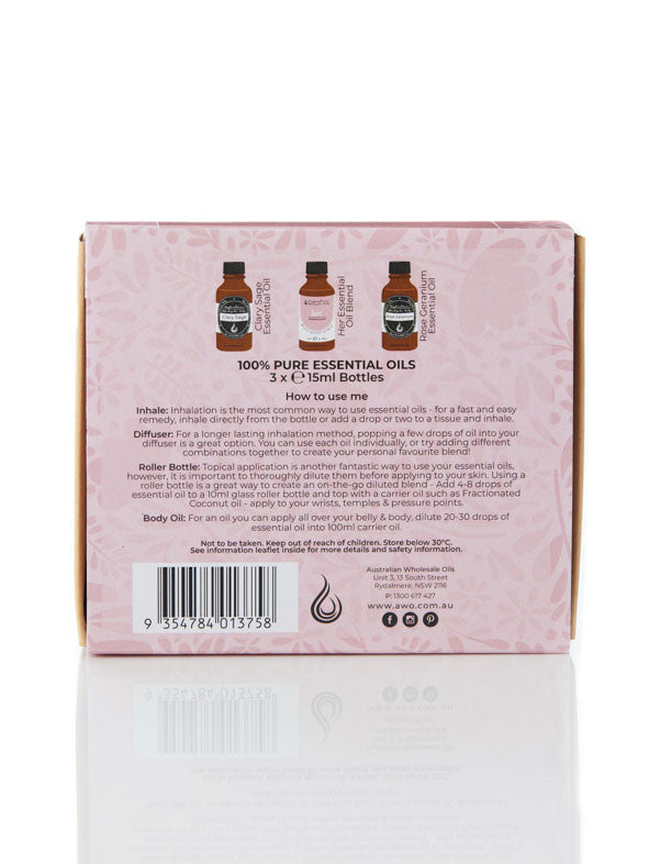 Essential Oil Pack - Women's Wellness Trio