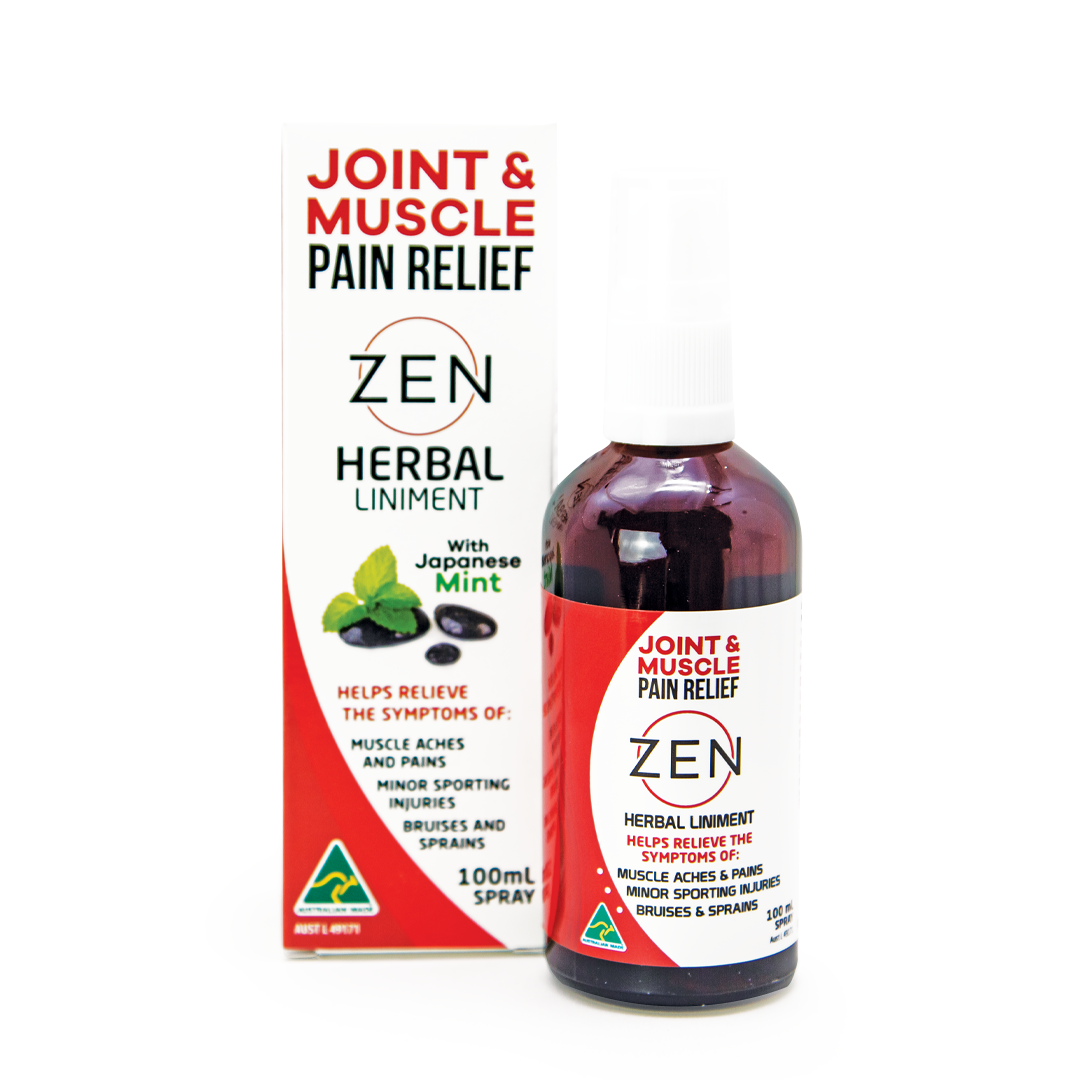 Herbal liniment spray – topical for muscles & joints