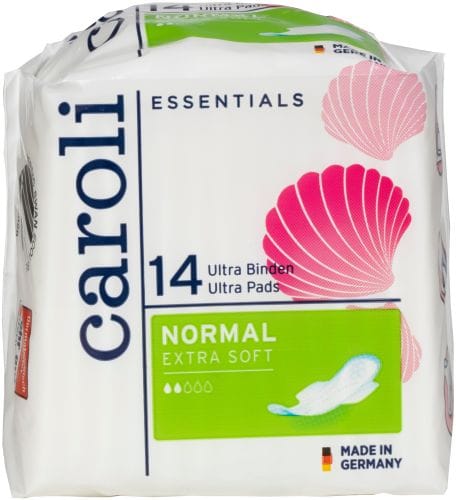 Abena Caroli Sani Ultra Pads Normal With Wings