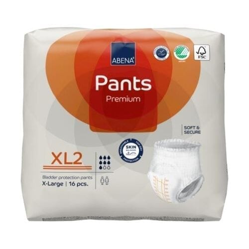 Abena Abena Pants Xl2 Orange 1900ml 130-170cm