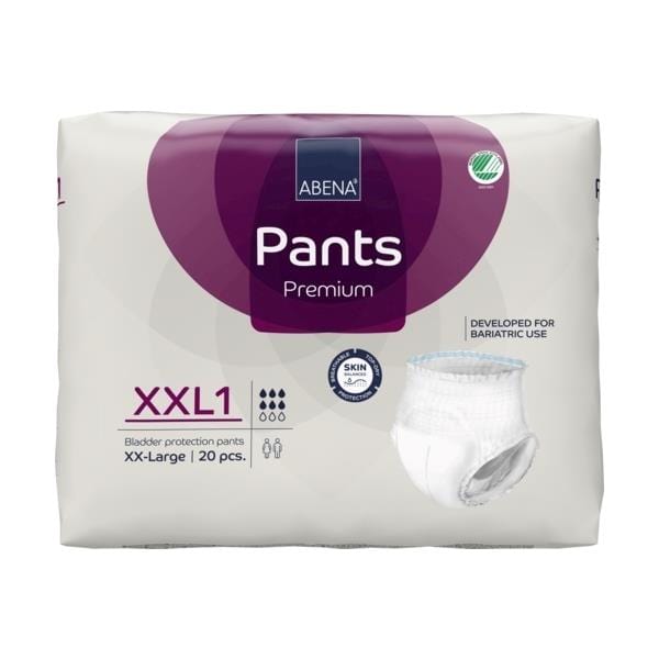 Abena Incontinence Products Abena Pants XXL1 Lilac 1600ml 150-203cm
