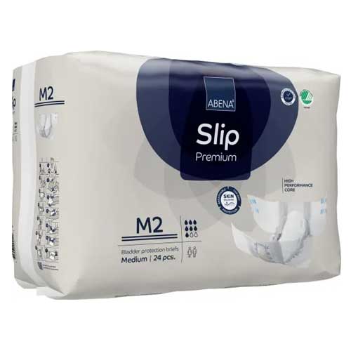Abena Incontinence Products ABENA Slip Premium Briefs M2 Blue 2600ml 70-110cm
