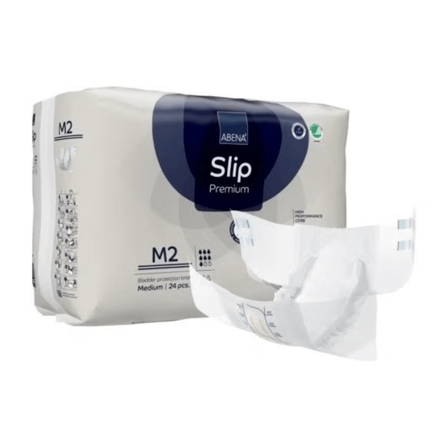 Abena Incontinence Products ABENA Slip Premium Briefs M2 Blue 2600ml 70-110cm
