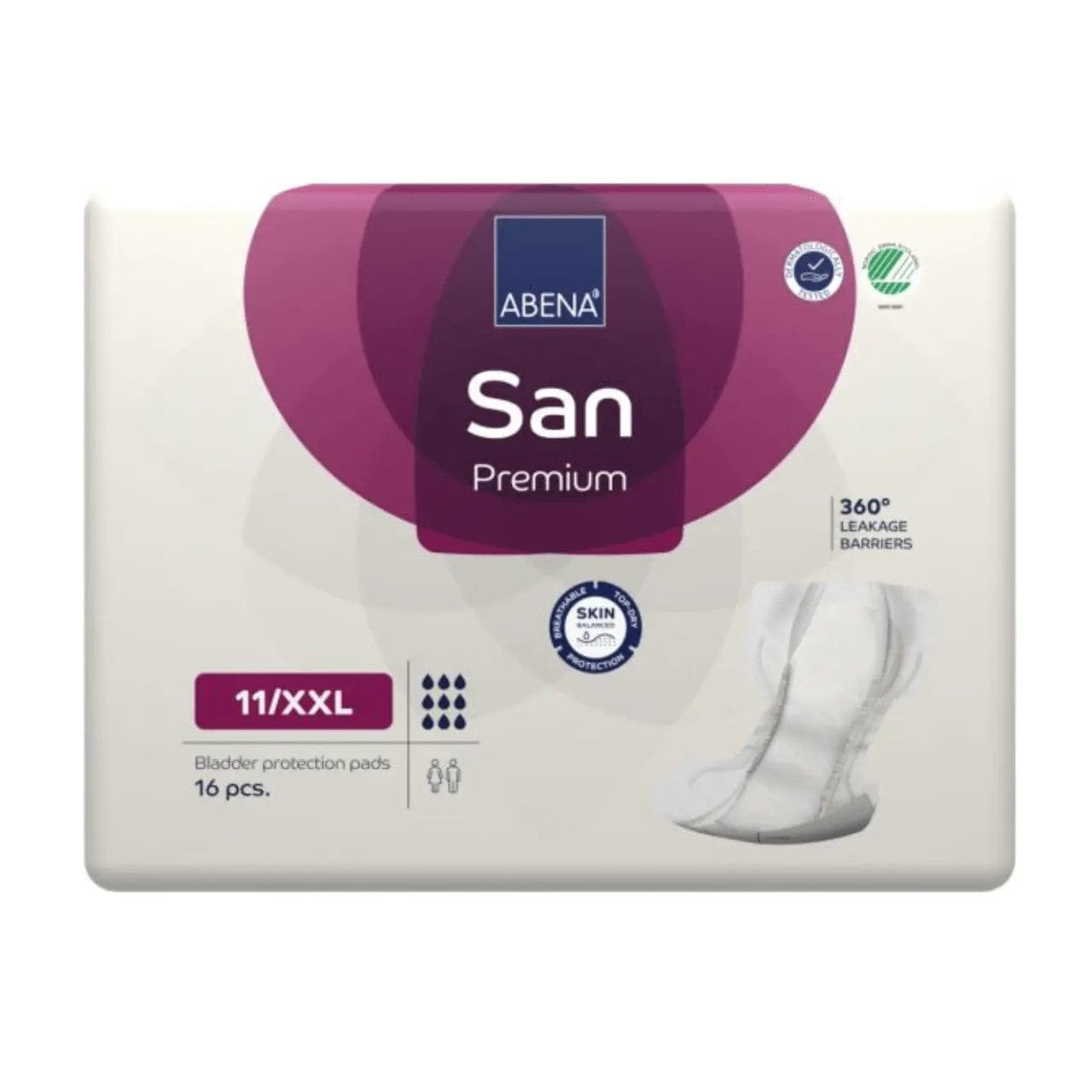 PIM-BUN Incontinence Pads Abri-San Premium 11 Pads