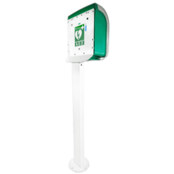 AED Cabinet Stand – Steel Floor Mount for Defibrillator Storage (Australian Made) | CardiAct