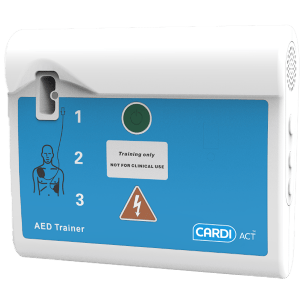 AED Trainer – CPR & Defibrillator Training Device | CardiAct