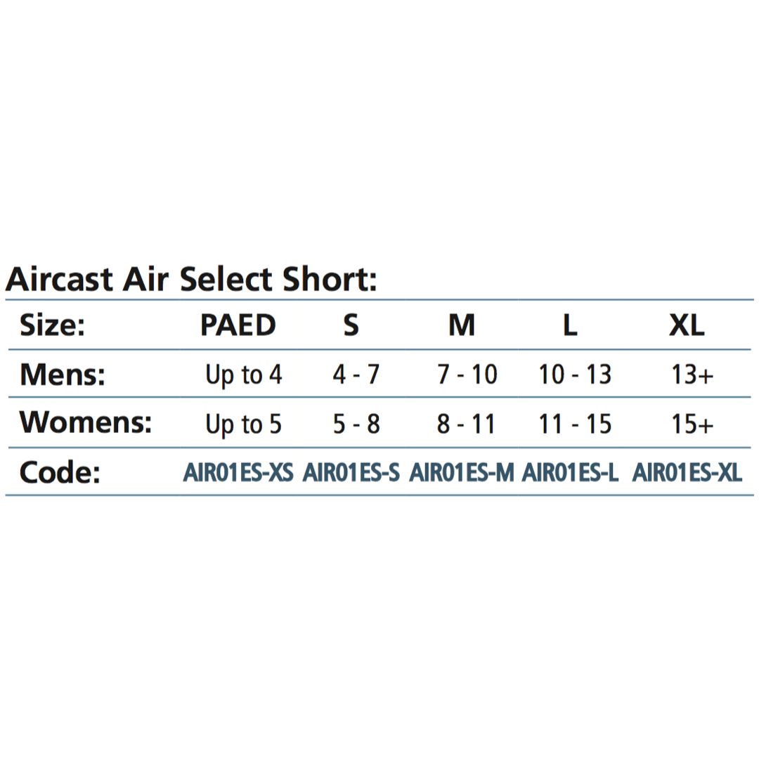 Aircast AirSelect Short Walker for Foot and Ankle Support
