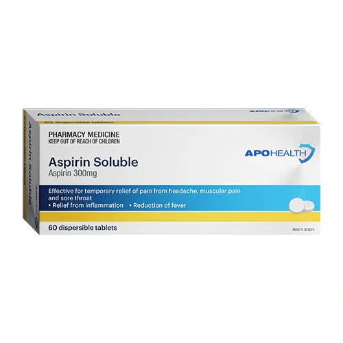 APO Health APH Aspirin Soluble Tab 300mg 60