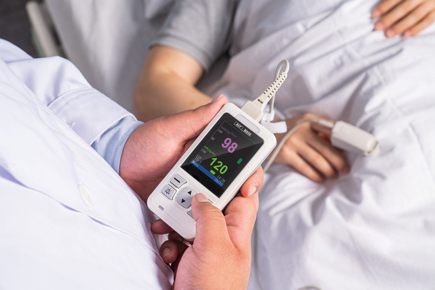 Biolight M800 Handheld Pulse Oximeter with Alarm