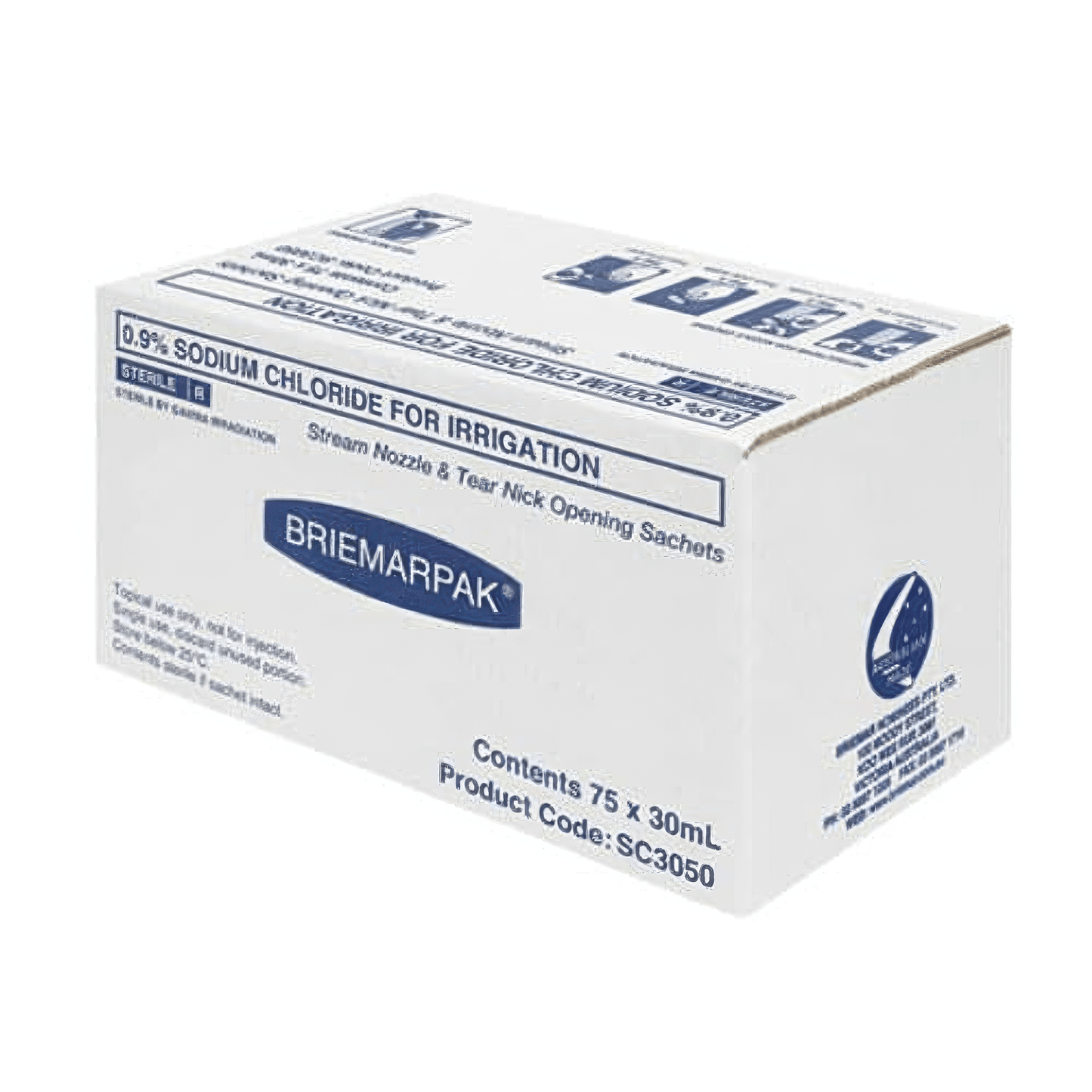 BRIEMAR BRIEMAR 0.9% Sodium Chloride 30ml Sachet