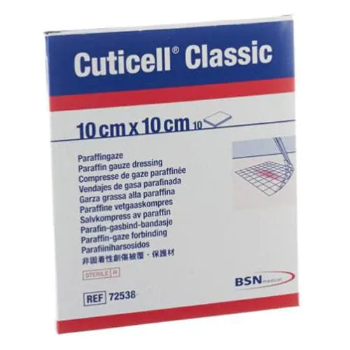BSN Medical Paraffin Gauze 10X10cm