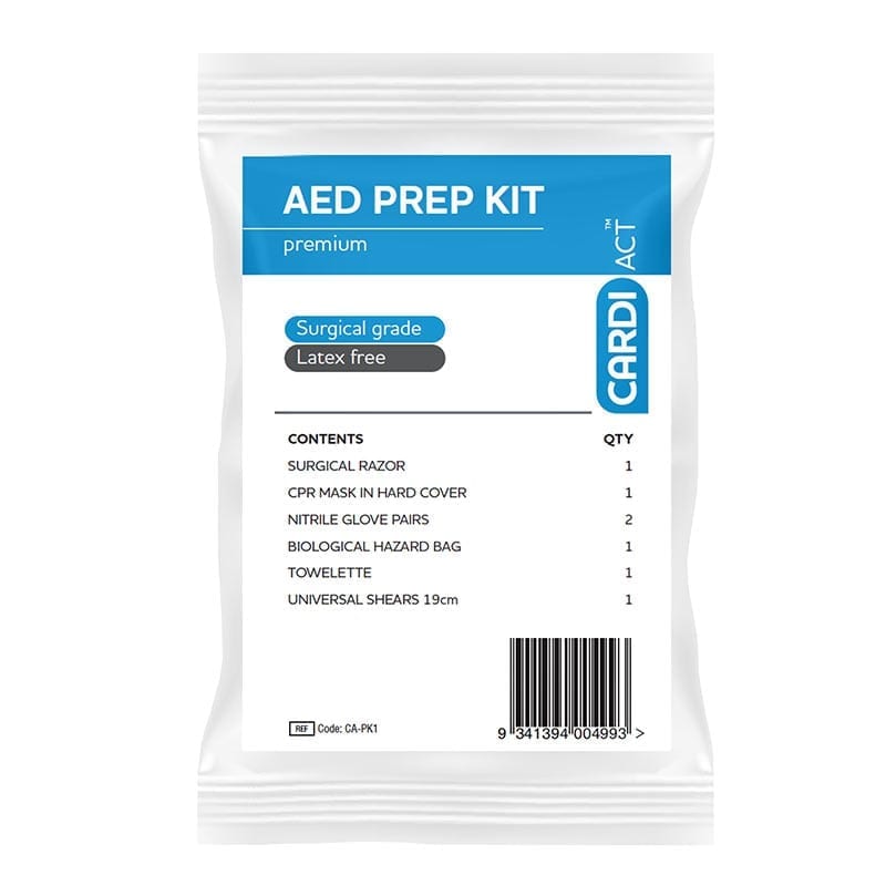 CARDIACT AED Basic Prep Kit 12.5 x 20.5cm Each