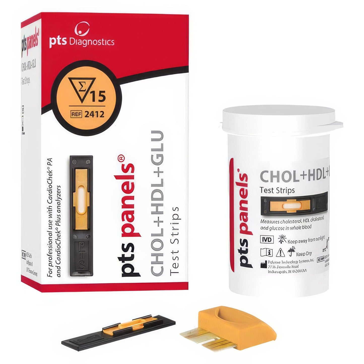 CardioChek TC, HDL, Glucose Test Strips 15 pack