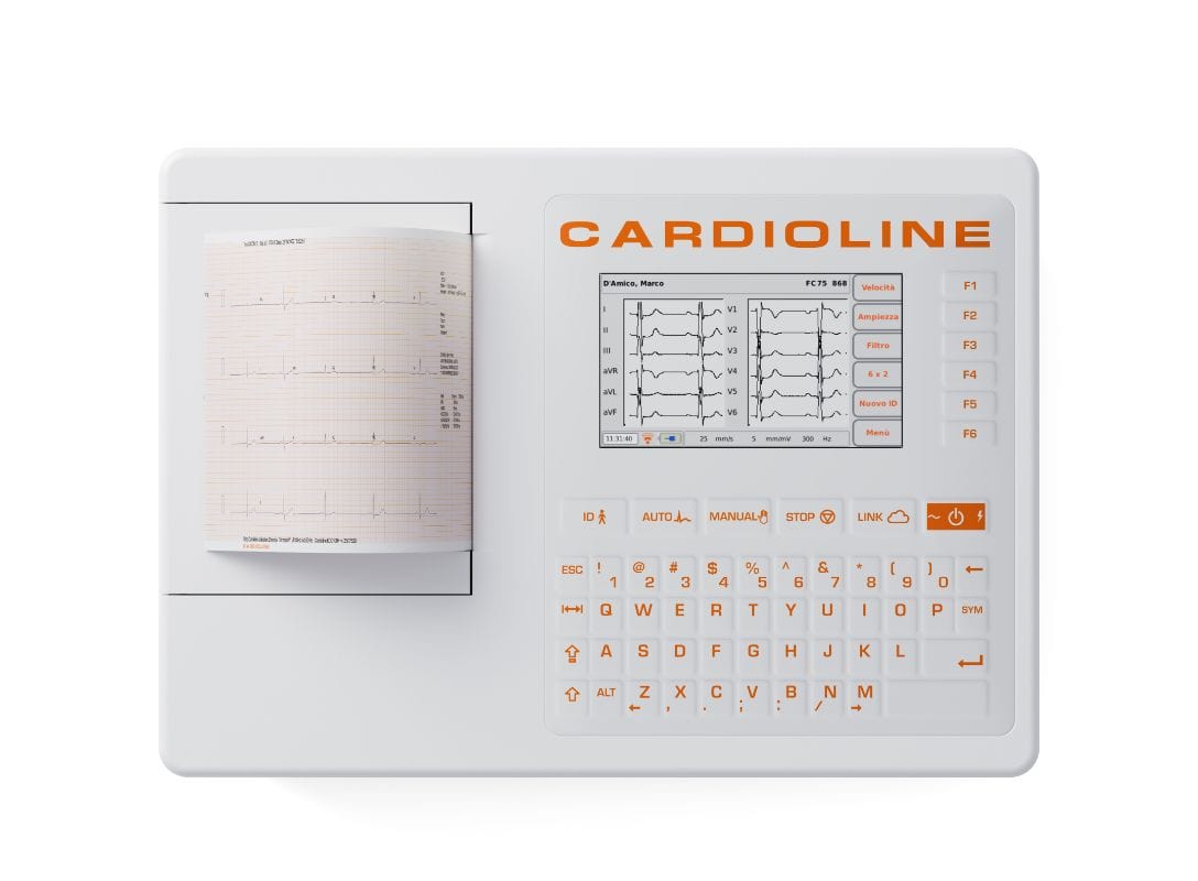 Cardioline Electrocardiographs Cardioline ECG 100S Electrocardiograph With Glasgow Interpretation