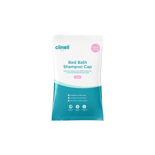 Carell Bedbath Shampoo Cap – Rinse-Free, Single-Use Hair Wash – product