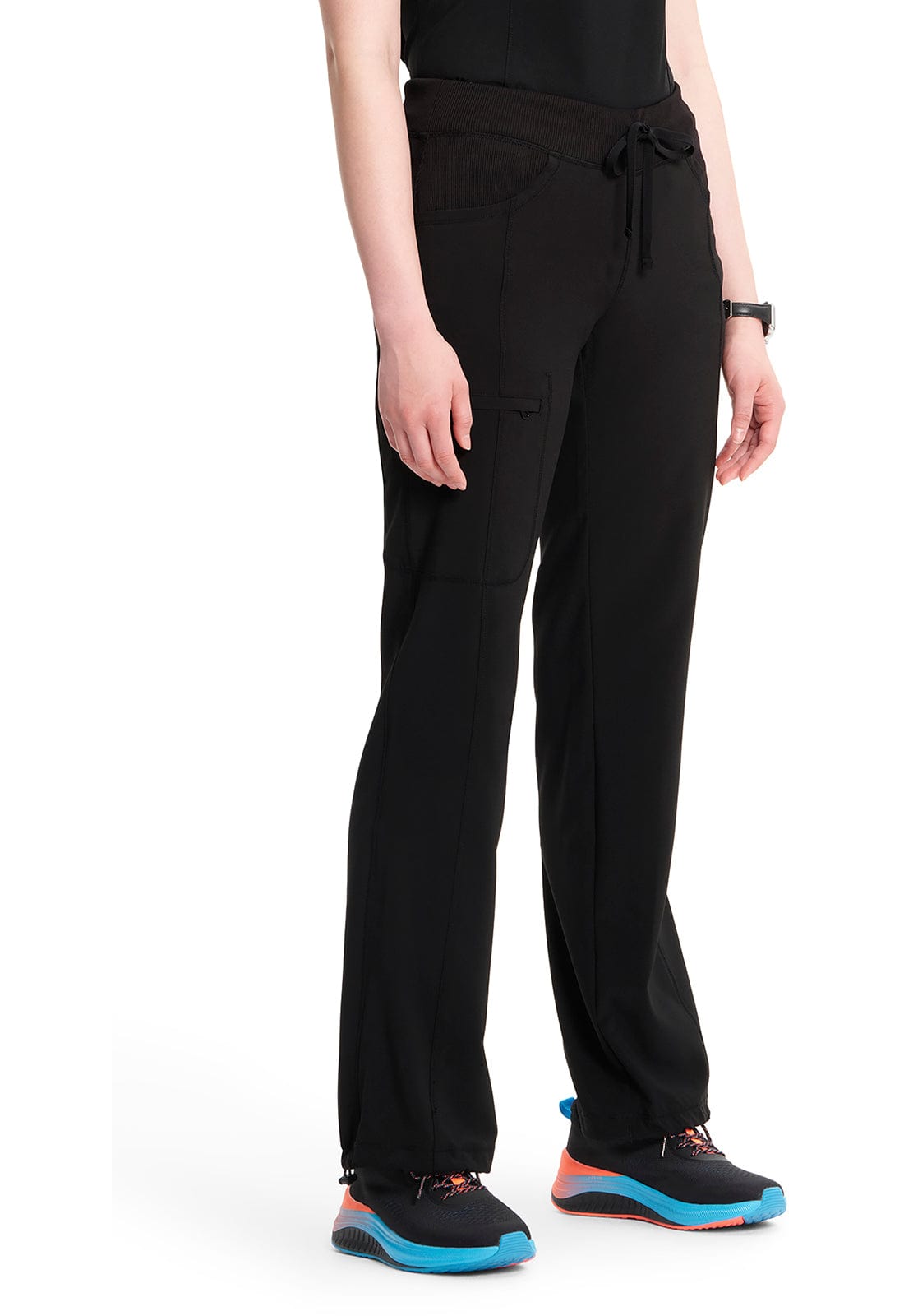 Cherokee Scrubs Pants Cherokee Infinity 1123A Scrubs Pants Women's Black