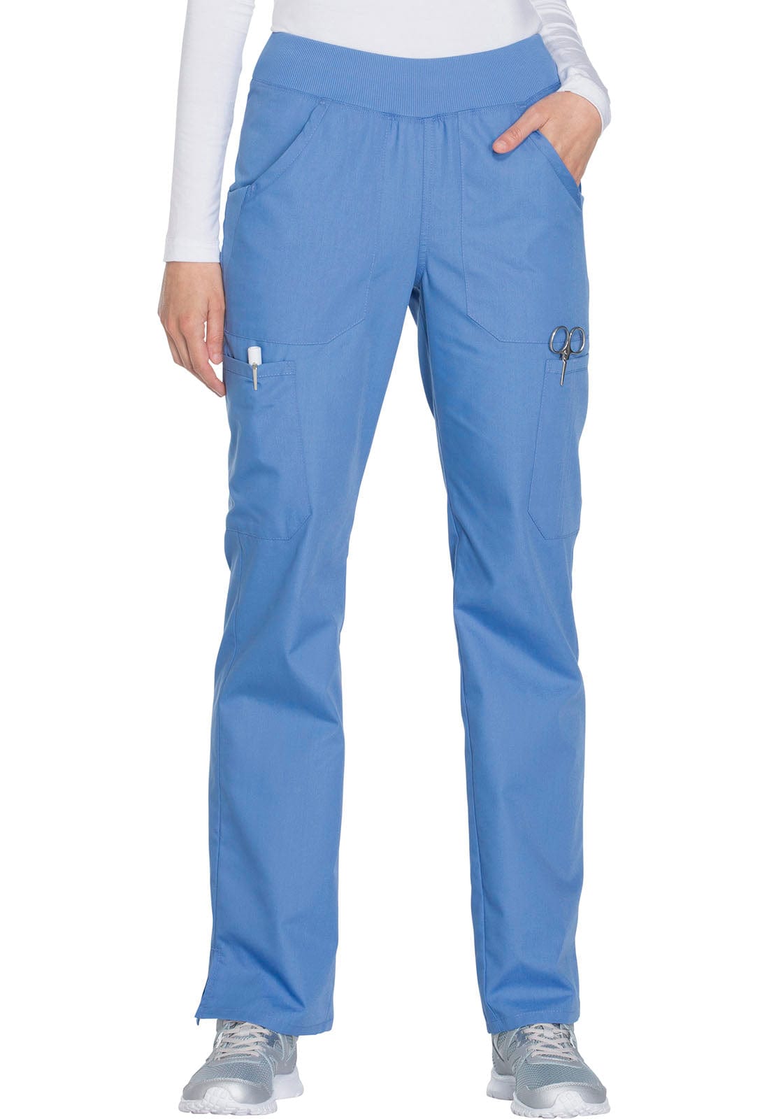 Cherokee Scrubs Pants M / Tall Length Cherokee Infinity CK200A Scrubs Pant Men Ciel Blue