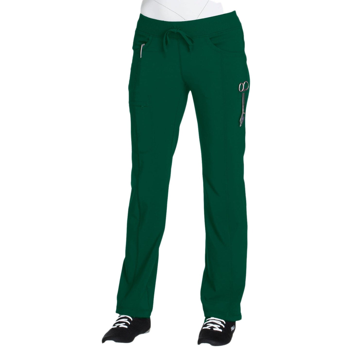 Cherokee Scrubs Pants Cherokee Infinity Drawstring Pant 1123A Hunter Green