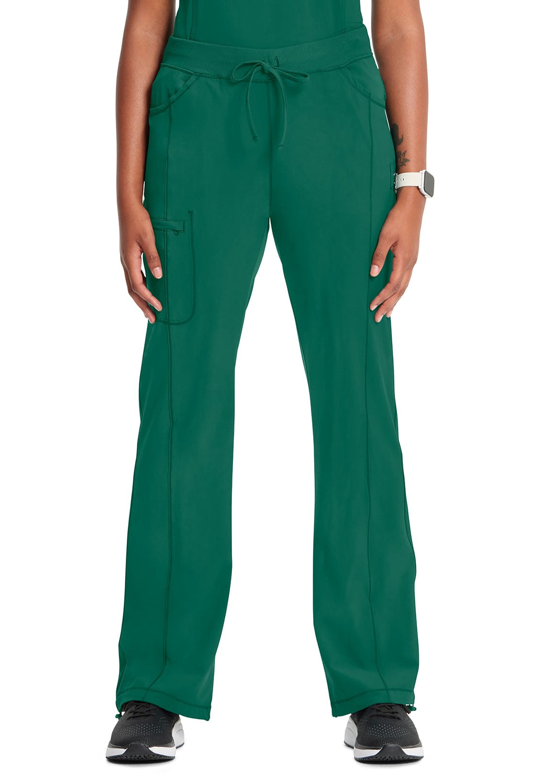 Cherokee Scrubs Pants XXS / Regular Cherokee Infinity Drawstring Pant 1123A Hunter Green