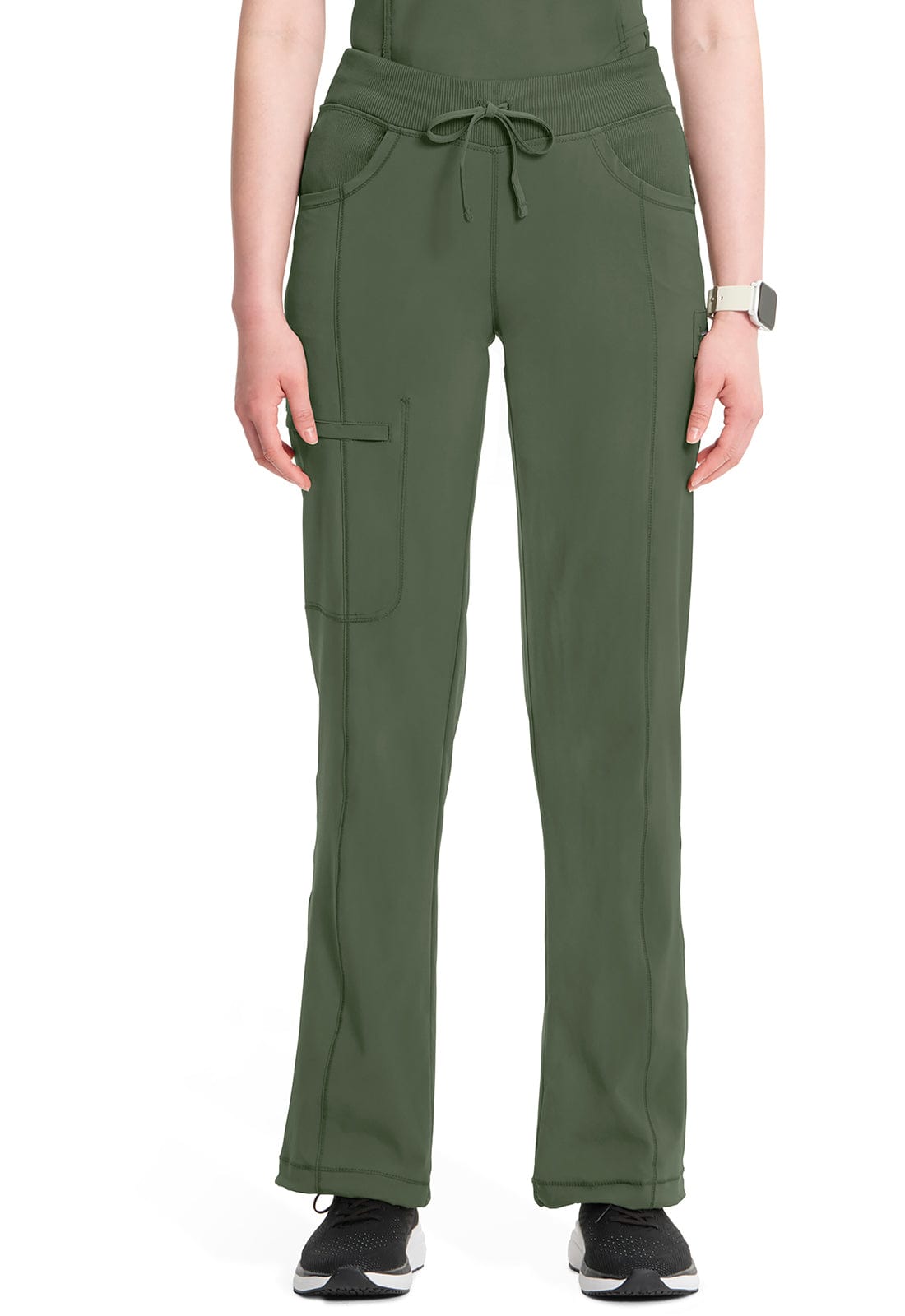Cherokee Scrubs Pants XXS / Regular Cherokee Infinity Drawstring Pant 1123A Olive