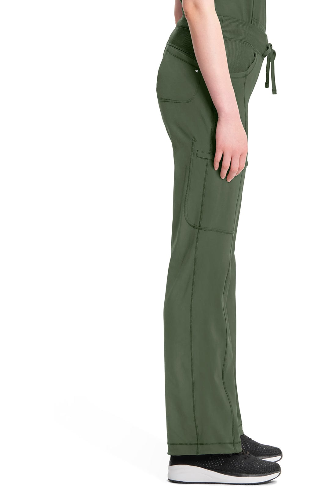 Cherokee Scrubs Pants Cherokee Infinity Drawstring Pant 1123A Olive