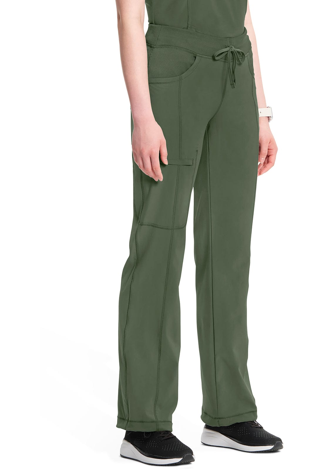 Cherokee Scrubs Pants Cherokee Infinity Drawstring Pant 1123A Olive