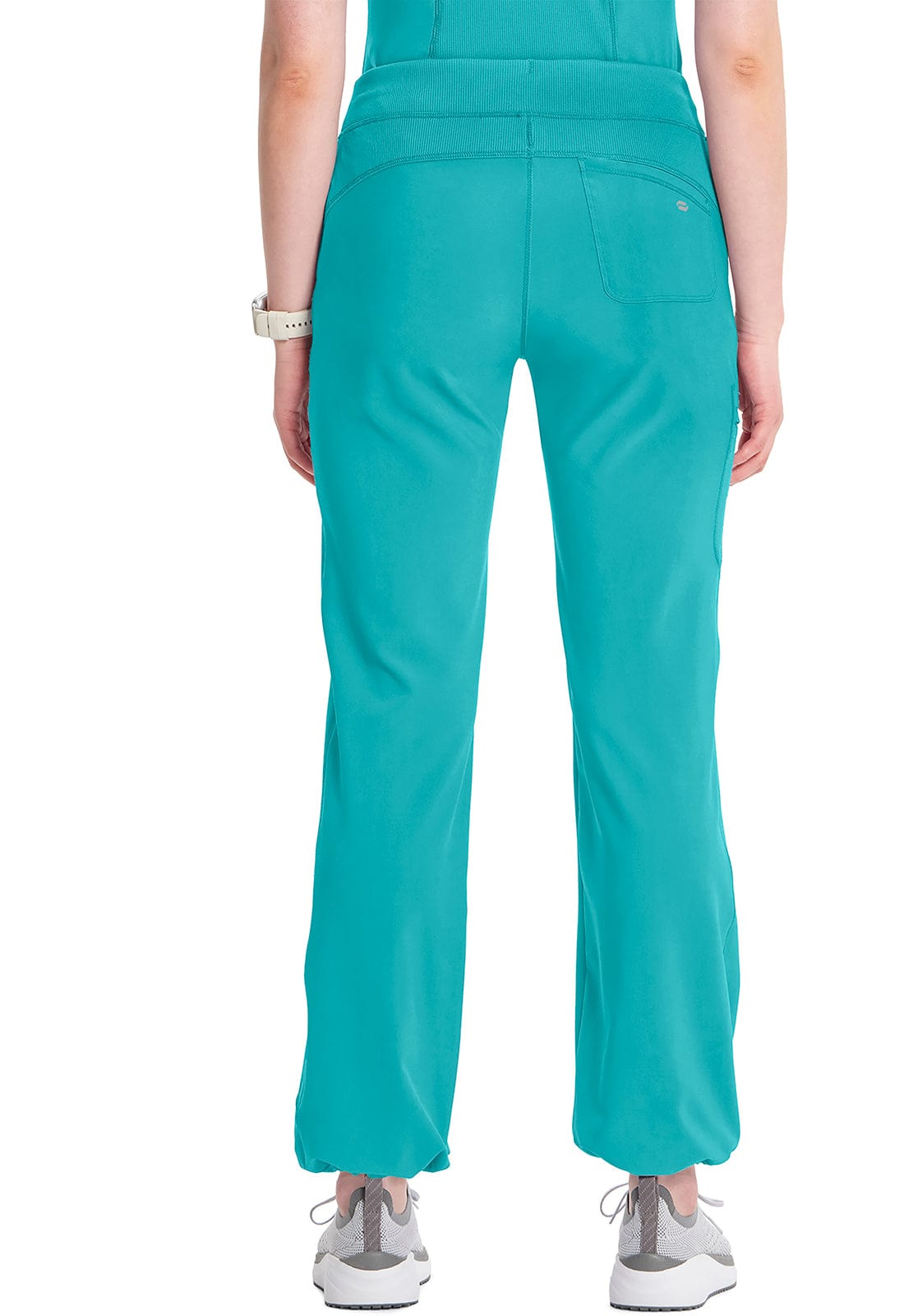 Cherokee Scrubs Pants Cherokee Infinity Drawstring Pant 1123A Teal Blue