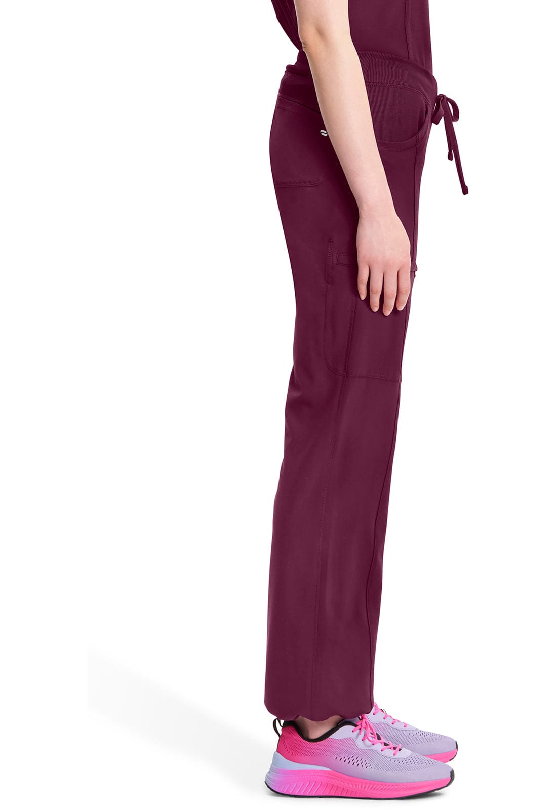 Cherokee Scrubs Pants Cherokee Infinity Drawstring Pant Wine 1123A