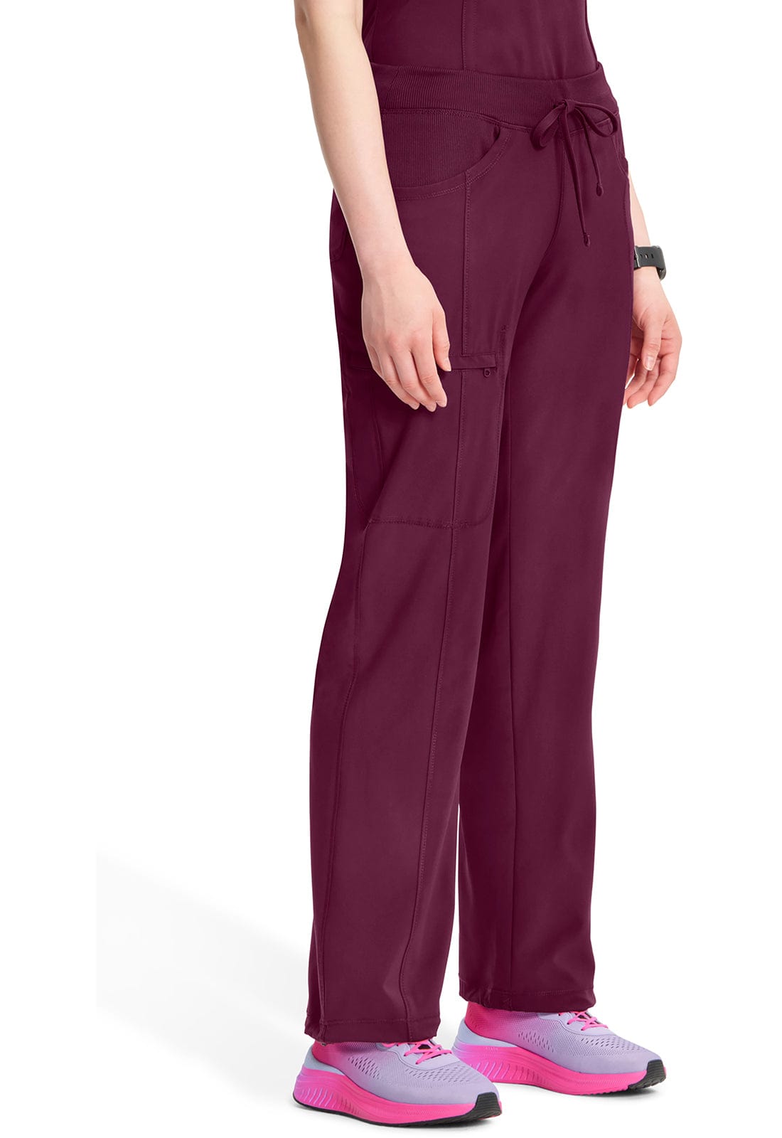 Cherokee Scrubs Pants Cherokee Infinity Drawstring Pant Wine 1123A