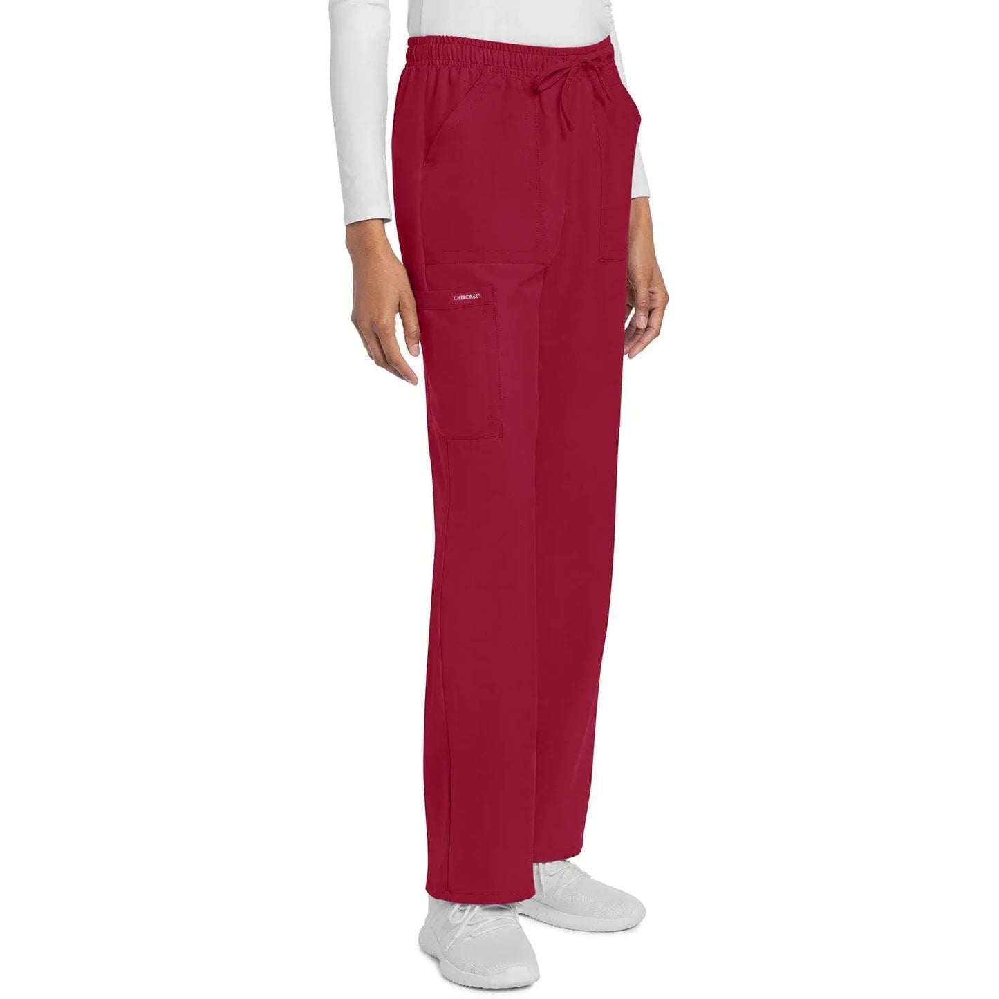 Cherokee Originals Ultra CK272A City Straight Leg Women Scrubs Pant Red