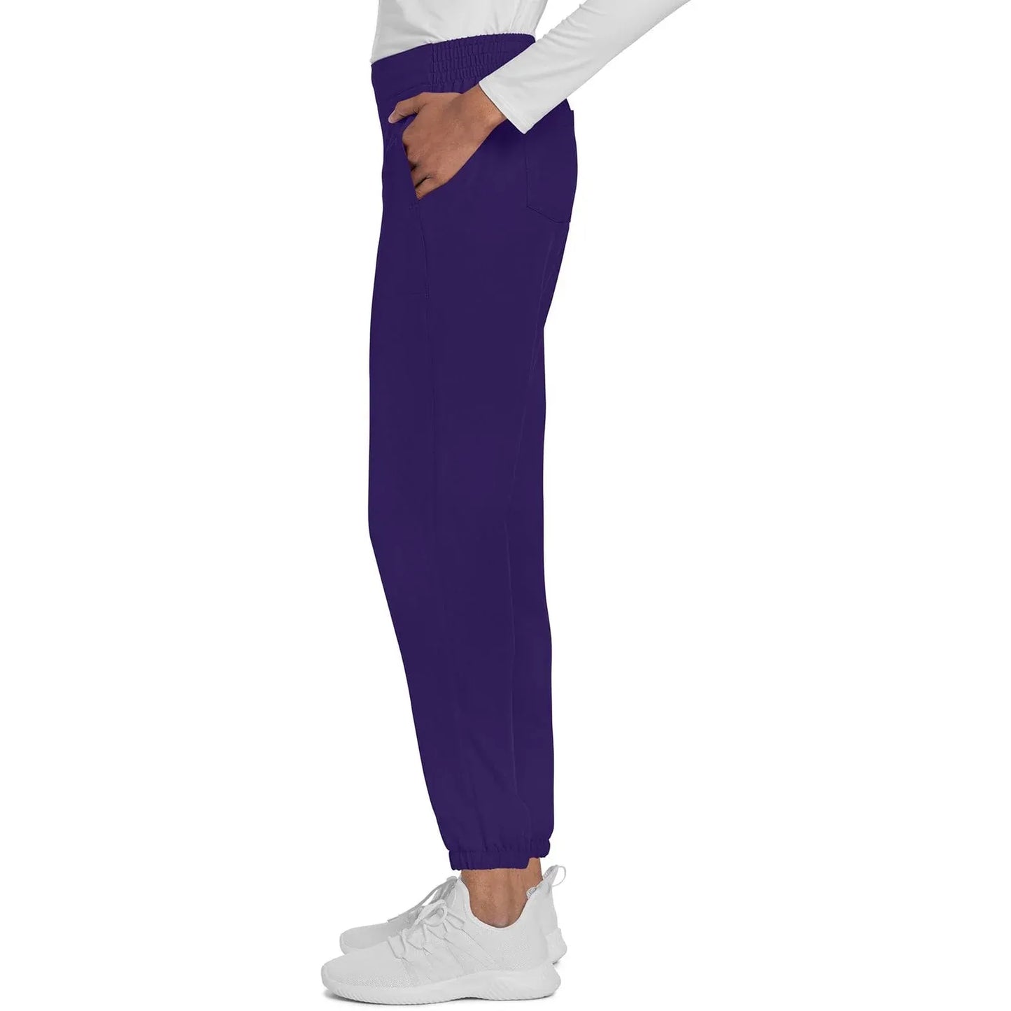 Cherokee Originals Ultra CK273A Elevation Jogger Scrubs Pant for Women Grape