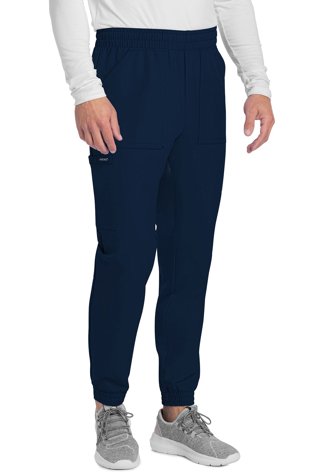 Cherokee Scrubs Pants Cherokee Originals Ultra CK278A Mens Jogger Men Pant Navy