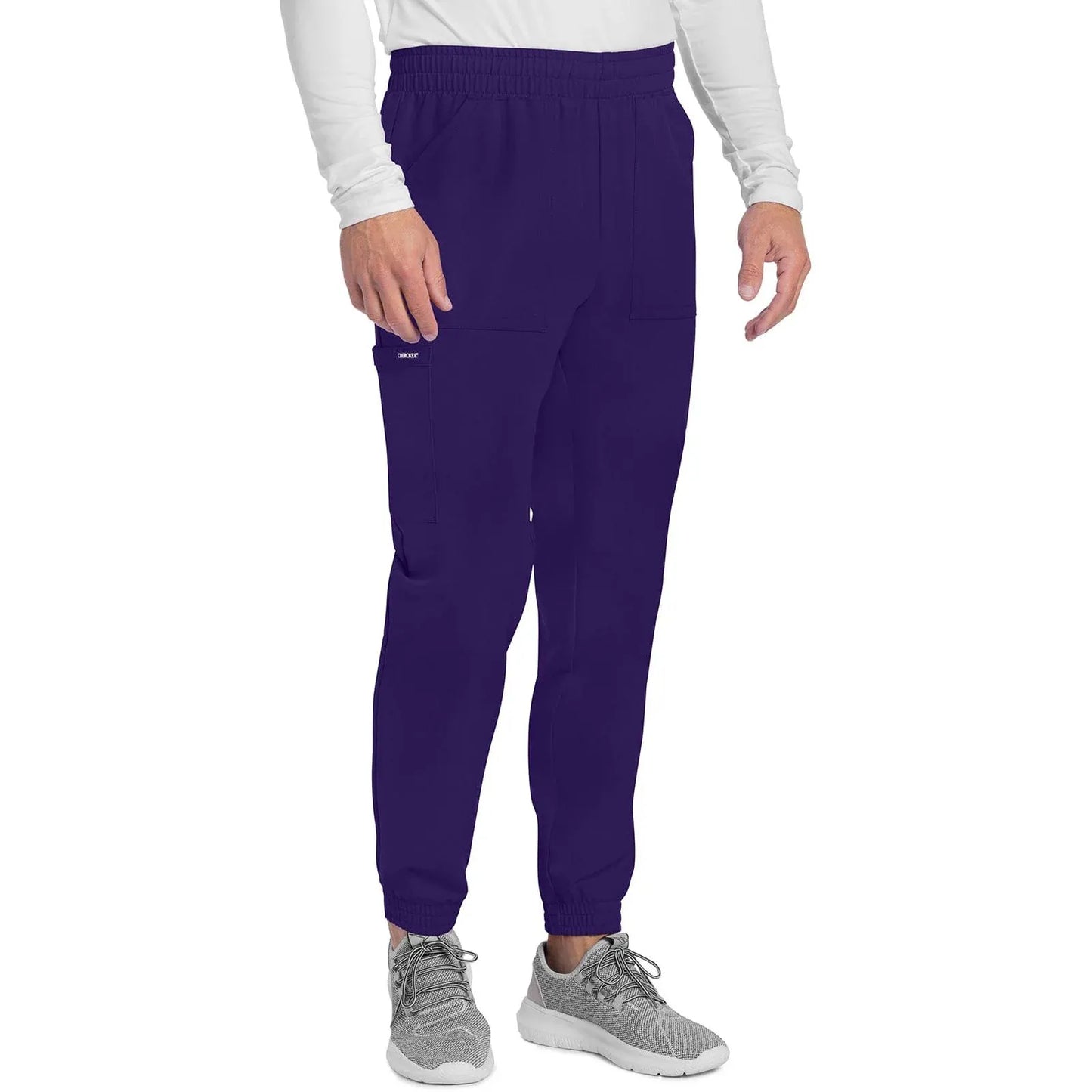 Cherokee Originals Ultra CK278A Mens Jogger Scrubs Pant Grape