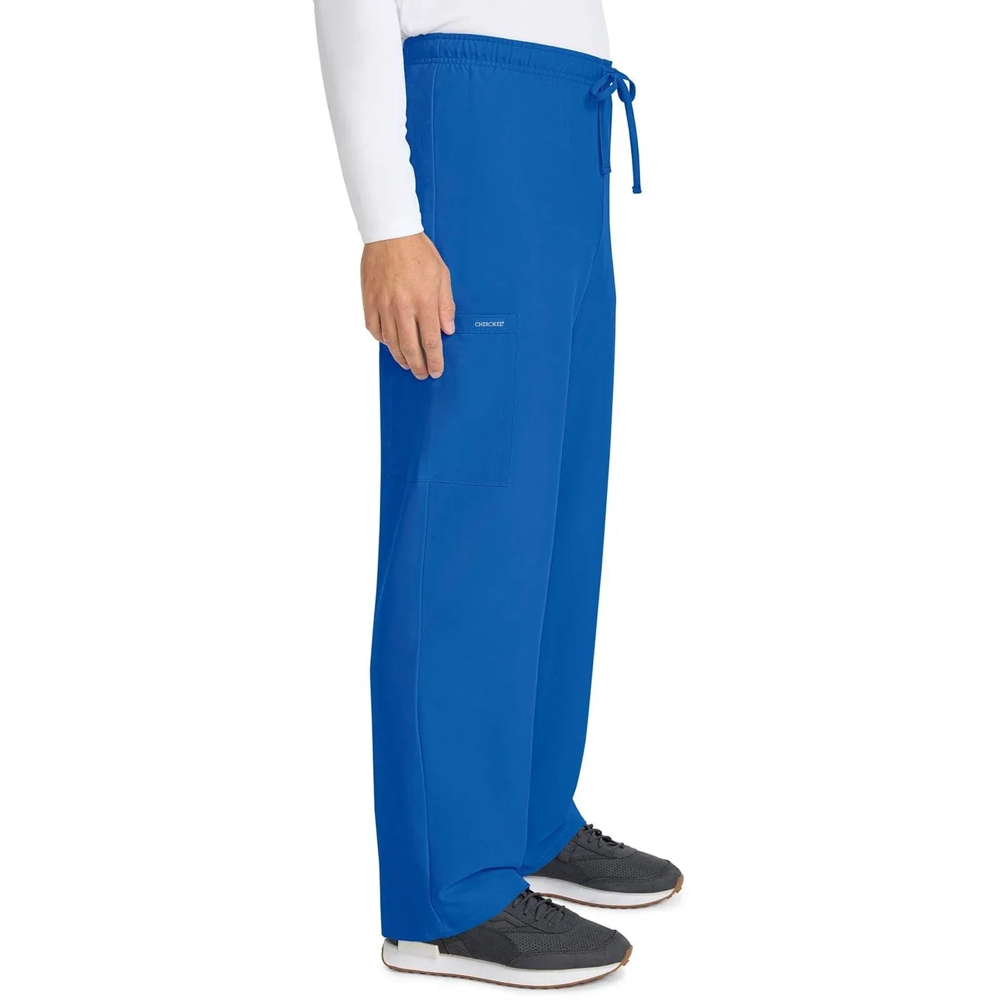 Cherokee Scrubs Pants Cherokee Originals Ultra CK280A Unisex Straight Leg Scrub Pant Royal