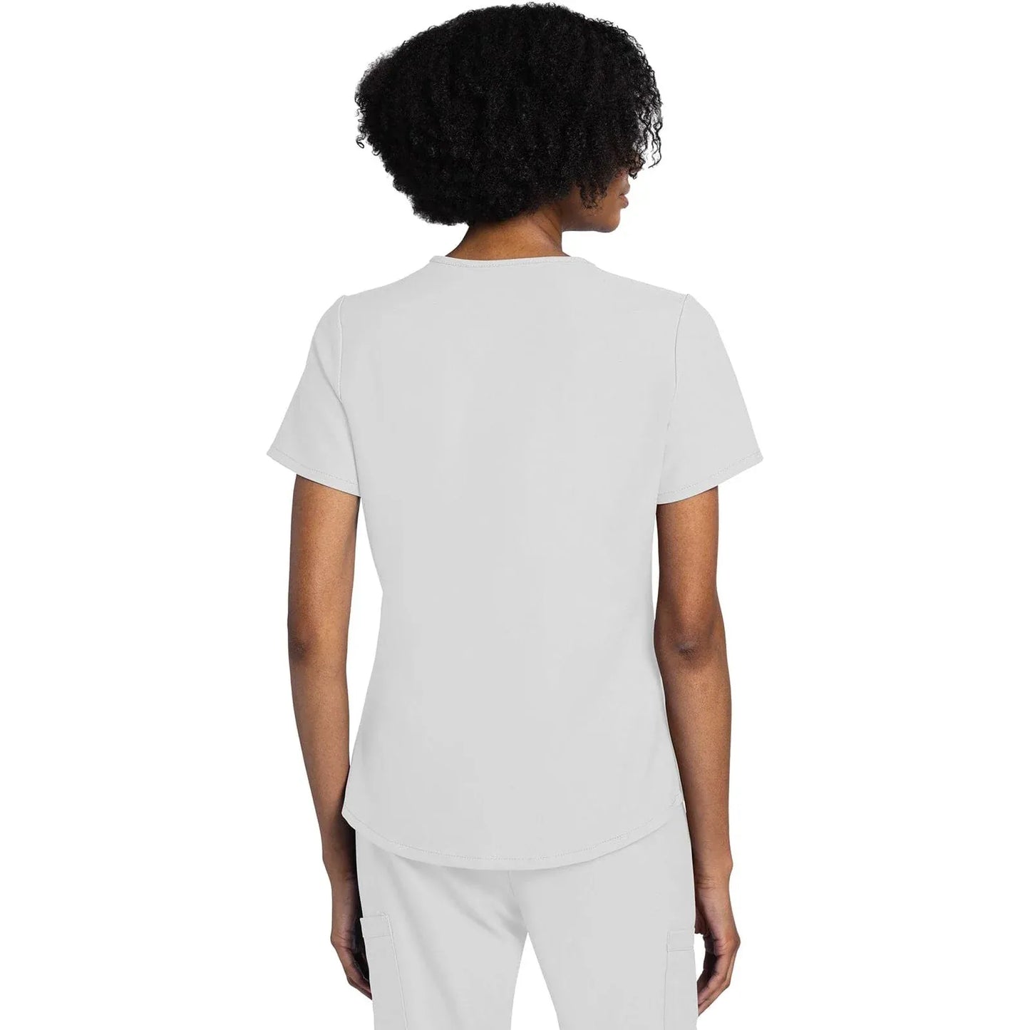 Cherokee Originals Ultra CK961A V-Neck Women Scrubs Top White