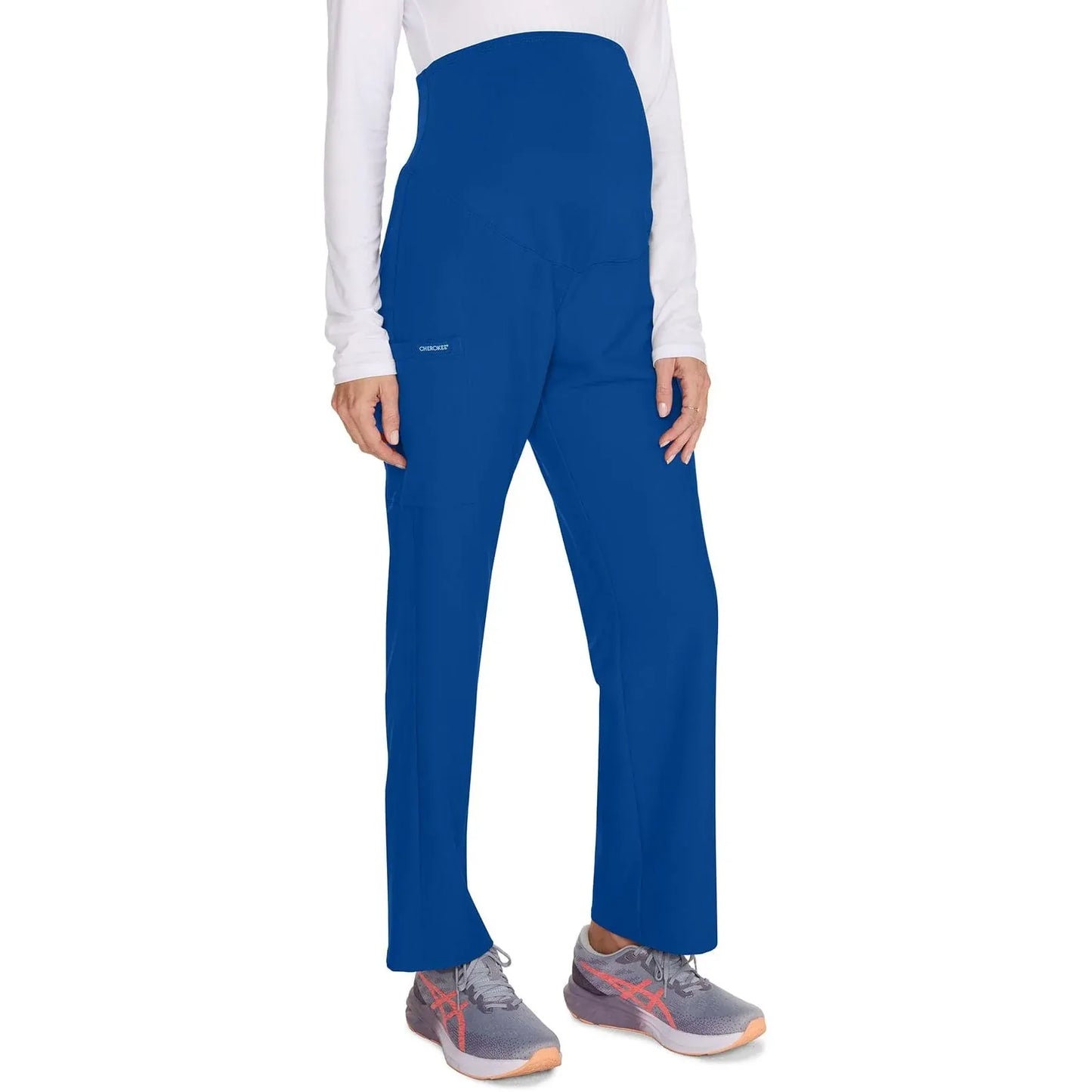 Cherokee Originals Ultra Scrubs CK118A Maternity Straight leg Pant Galaxy Blue