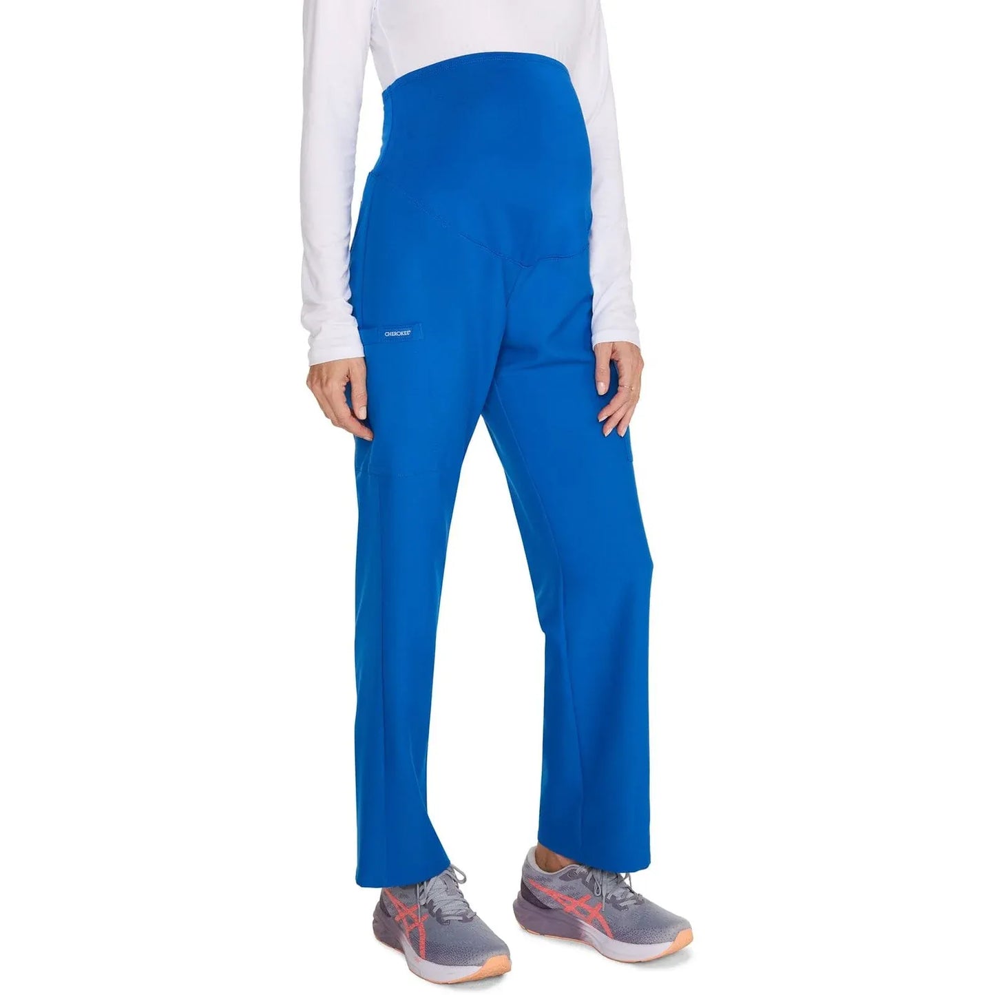 Cherokee Originals Ultra Scrubs CK118A Maternity Straight leg Pant Royal Blue