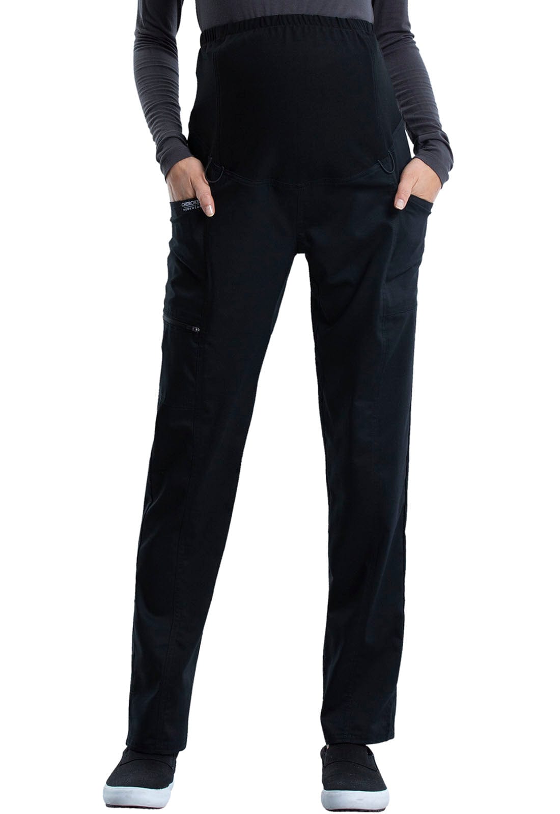 Cherokee XXS Cherokee WW155 Black Revolution Maternity Pant