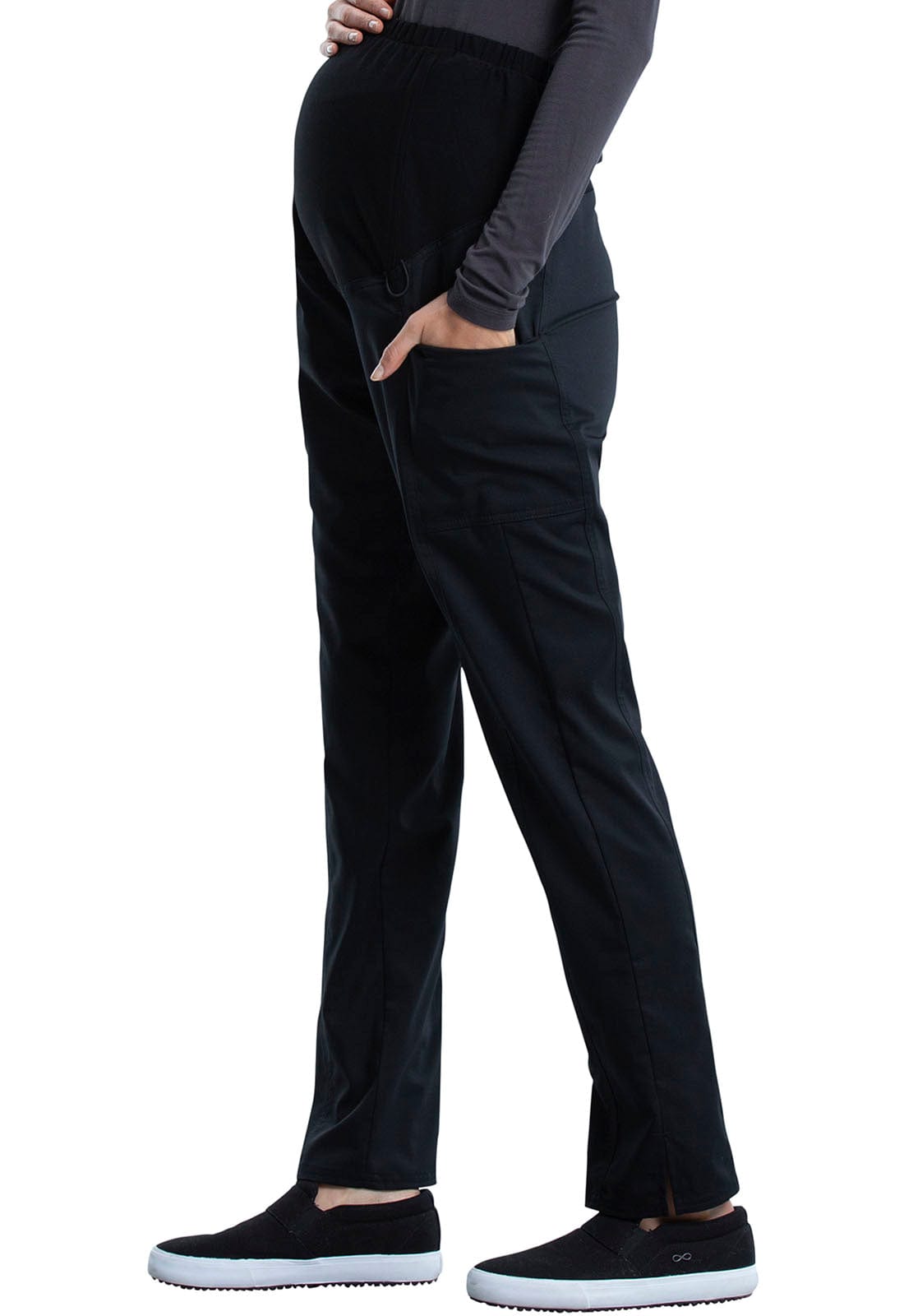 Cherokee Cherokee WW155 Black Revolution Maternity Pant