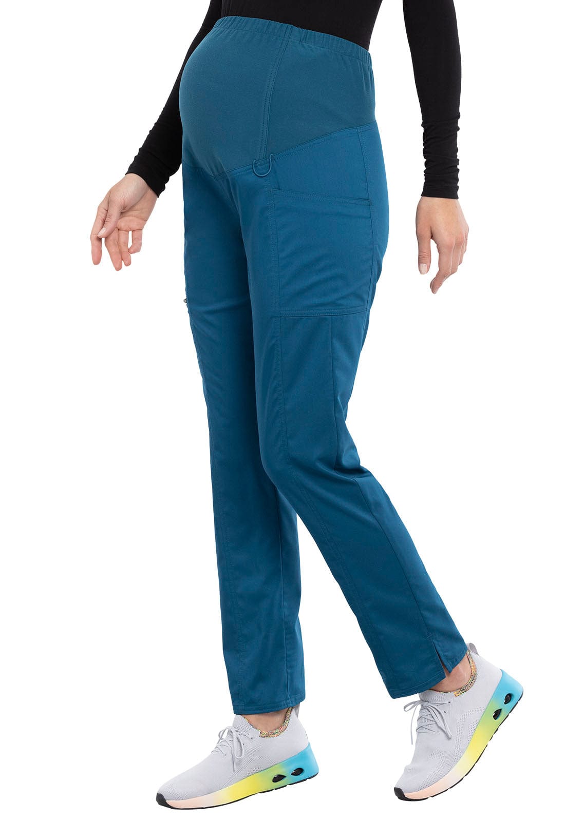Cherokee Cherokee WW155 Caribbean Blue Revolution Maternity Pant