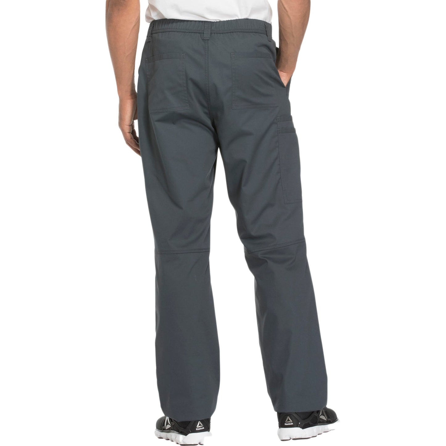 Cherokee Scrubs Pants Cherokee WW200 Pewter - Core Stretch Mens Fly Front Pant