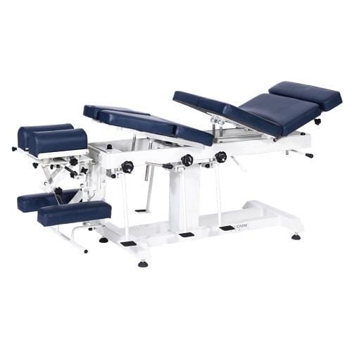Chiropractic Table - With 4 Drop Sections - Black