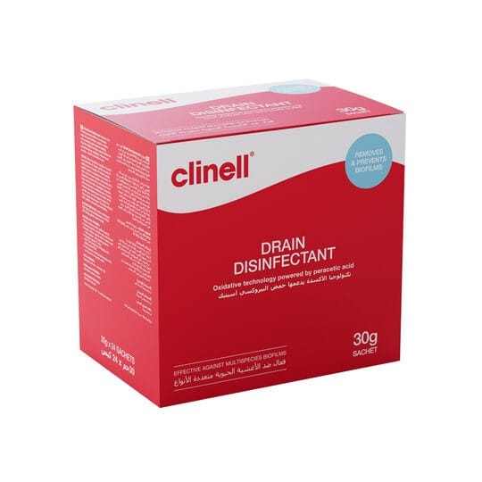 Clinell Drain Disinfectant – Sachets for Sink and Shower Drains – image 3