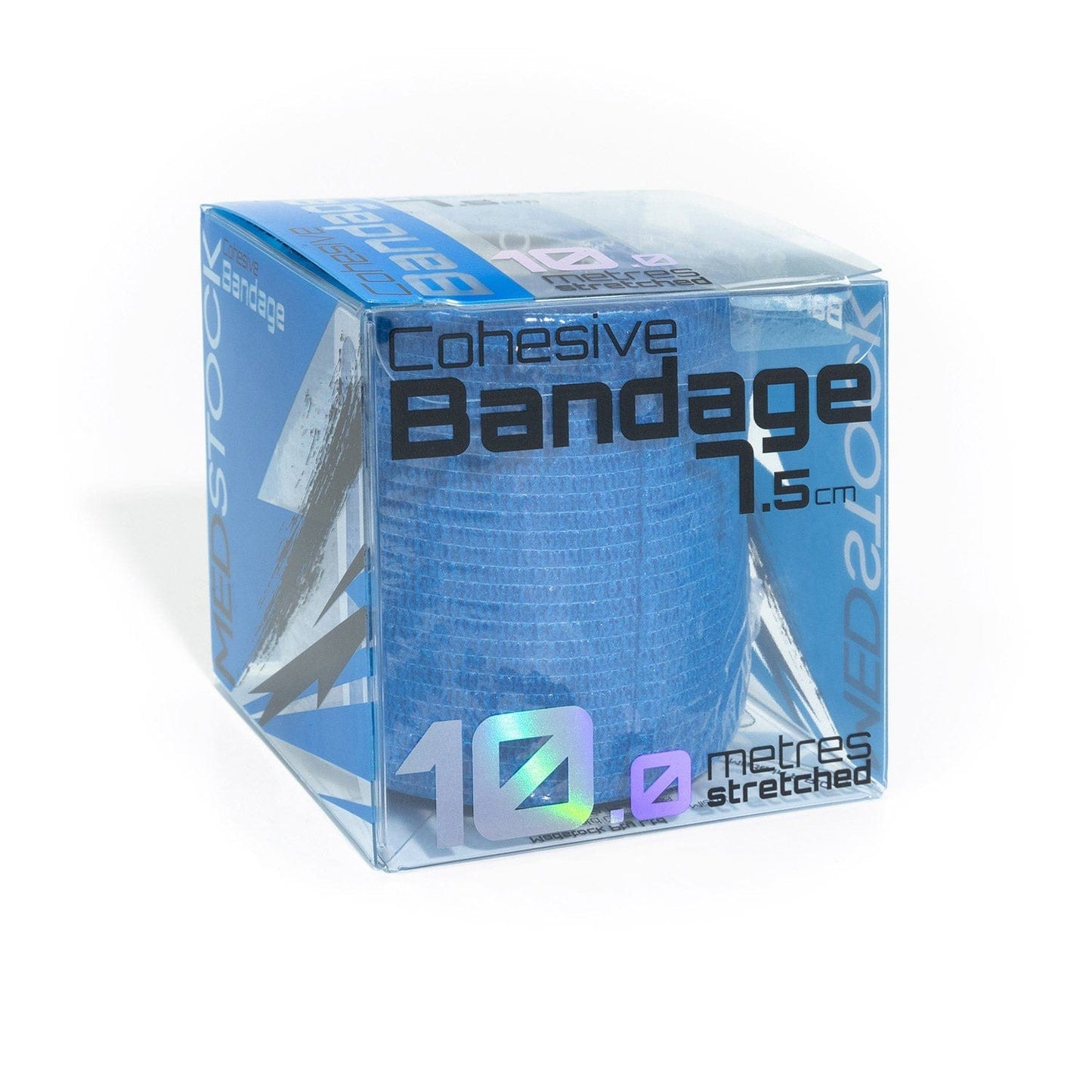 Cohesive Bandage Blue 7.5cm x 10m