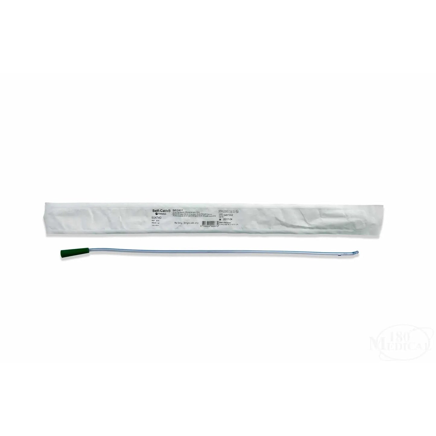 Coloplast Coloplast Self-Cath Intermittent Catheter Sterile Male 40cm Olive Tip Coude