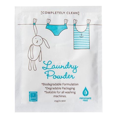 Completely Clean Cleaning & Washroom Supplies Carton of 200 Completely Clean Laundry Powder Sachet 25G