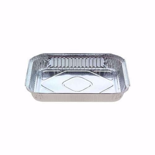 Confoil Disposable Food Packaging Carton of 200 Confoil Foil Tray Oblong Large Half Gastronorm