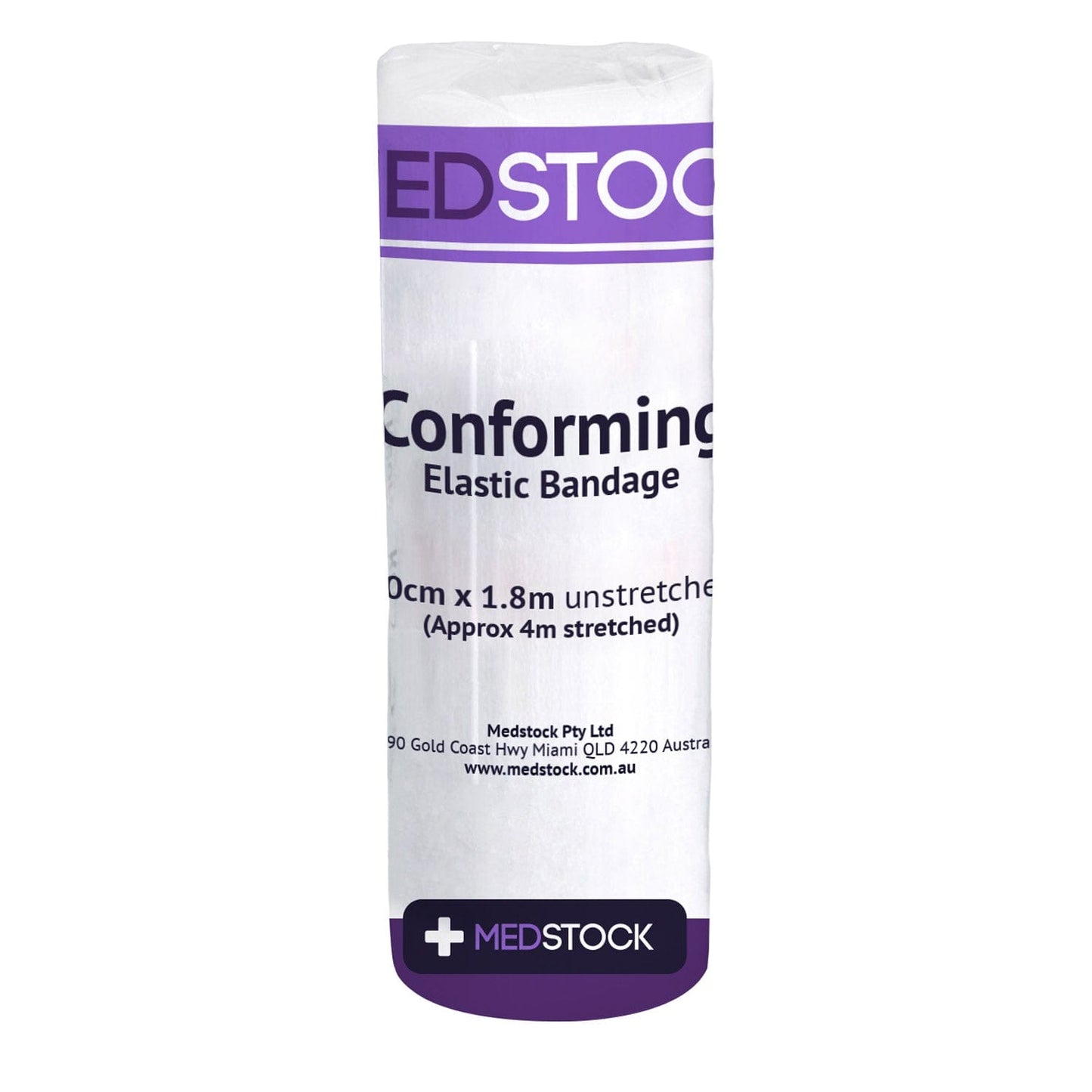 Conforming Elastic Bandage 10cm x 1.8m (4m stretched)