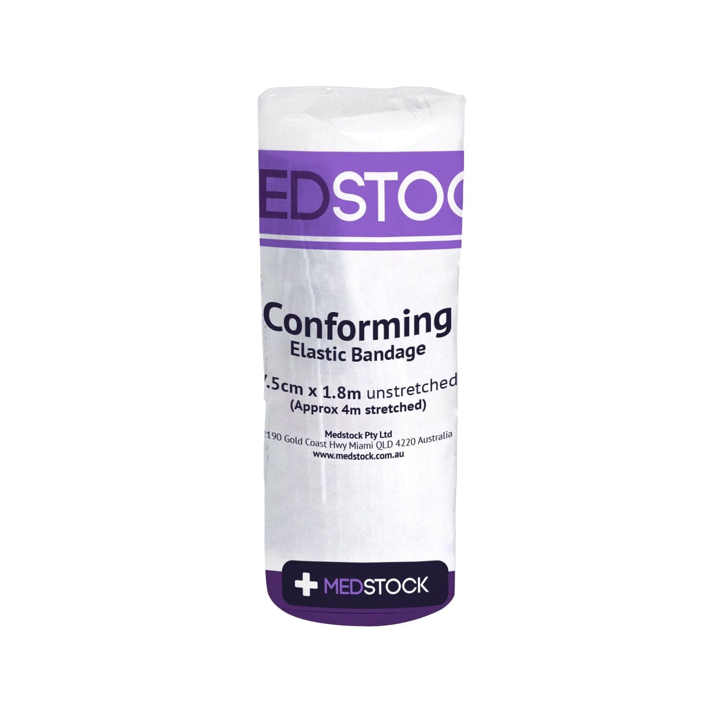 Conforming Elastic Bandage 7.5cm x 1.8m (4m stretched)